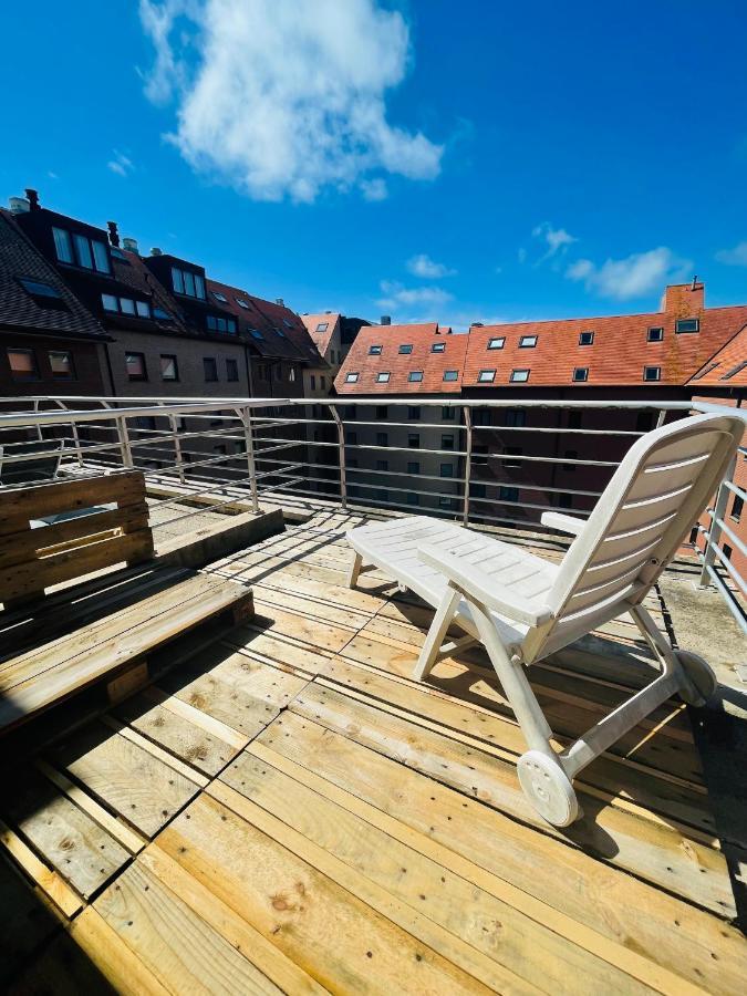 Penthousestudio Met Groot Zonneterras Nieuwpoort Luaran gambar
